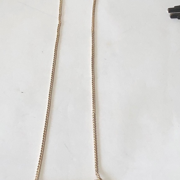 14 kt yellow gold & genuine diamonds “ circle “ - Picture 8 of 8